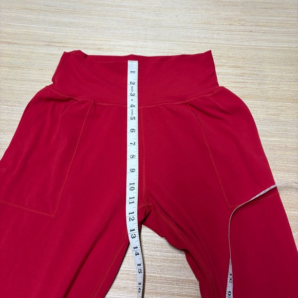 Athleta Salutation Jogger Women’s Small Buttery Soft Stretch Decadent Red - Picture 6 of 9